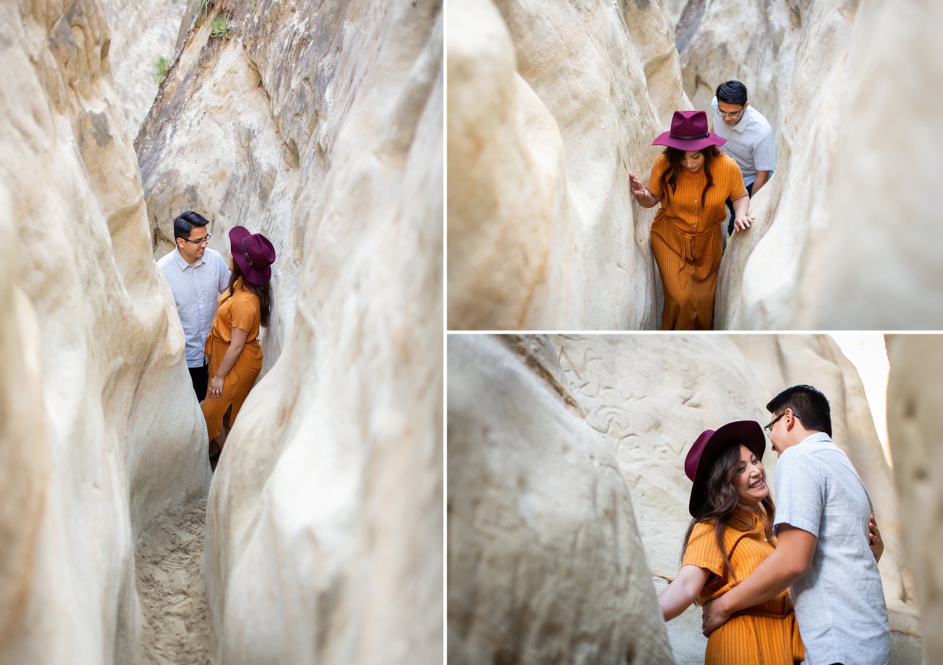 engagement session in Annie's Canyon Trails. Romantic and gorgeous.