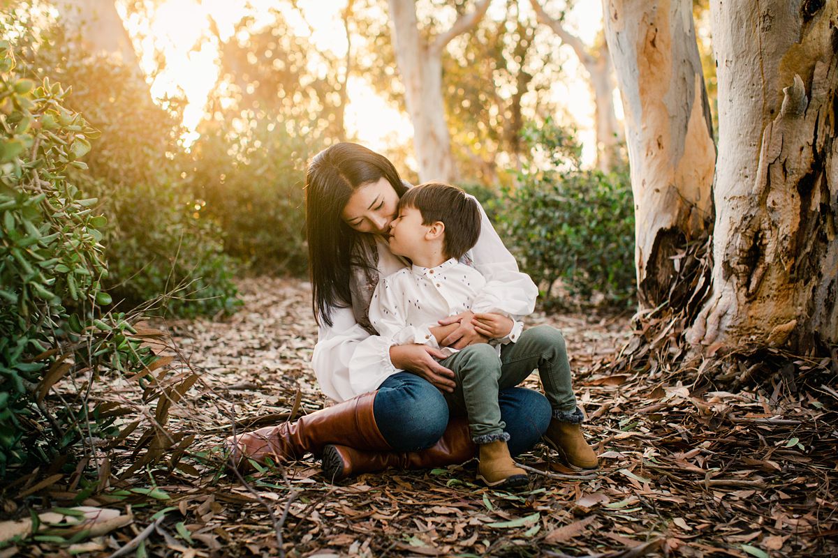 La Jolla Family Photographer | Eucalyptus Grove | Simpson Family