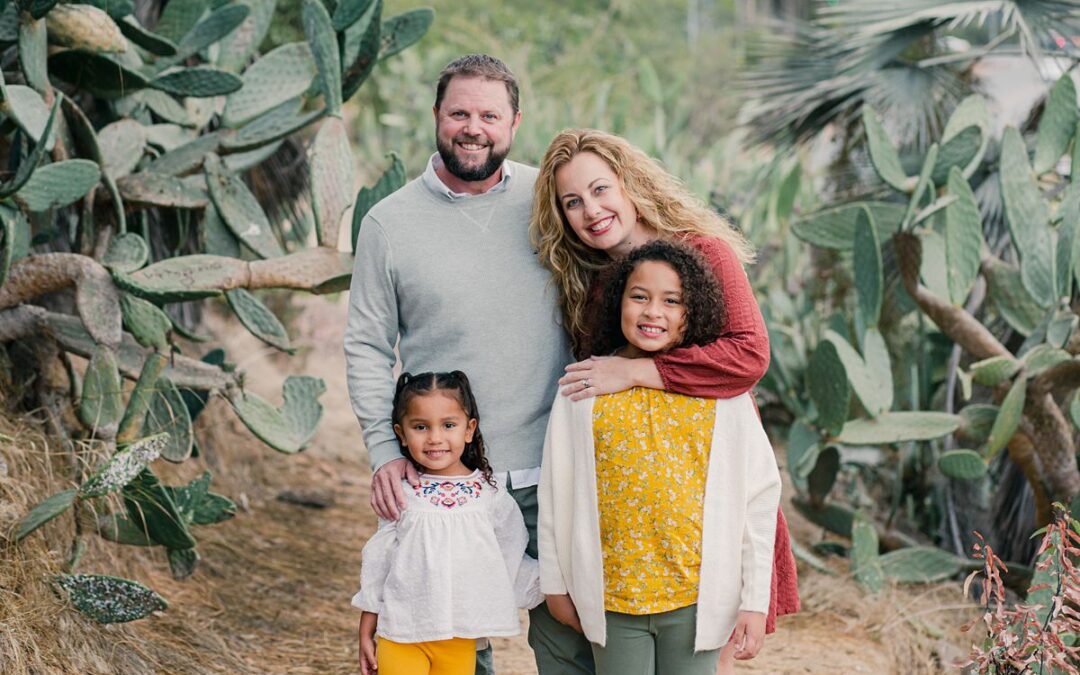 Balboa Park Family Photo | Cactus Garden | Kelly Family