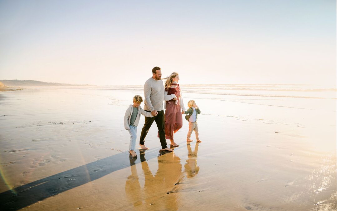 Family Photos | Torrey Pines beach | H Family