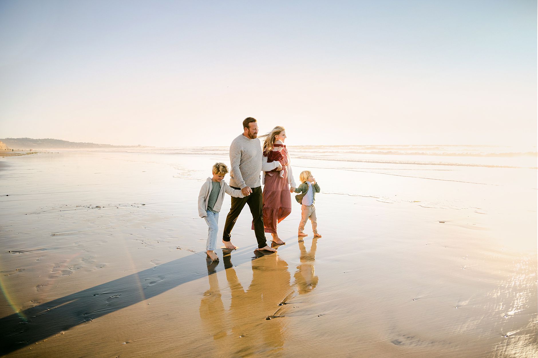 Family Photos | Torrey Pines beach | H Family