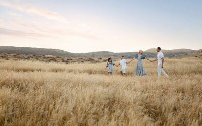 Mission Trails Grassland Loop Trail | East County Family Photographer | R Family