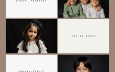 Fall Modern School Portrait Event Pop-Up Sunday 10/11